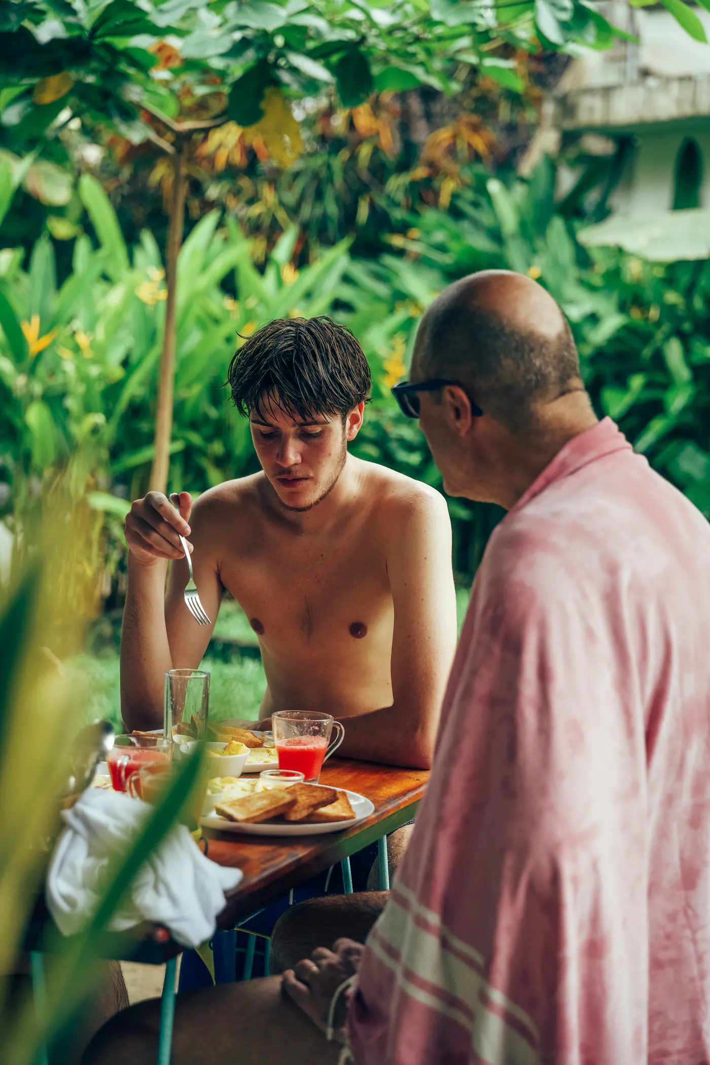 People gathered around a table at Paddlecult