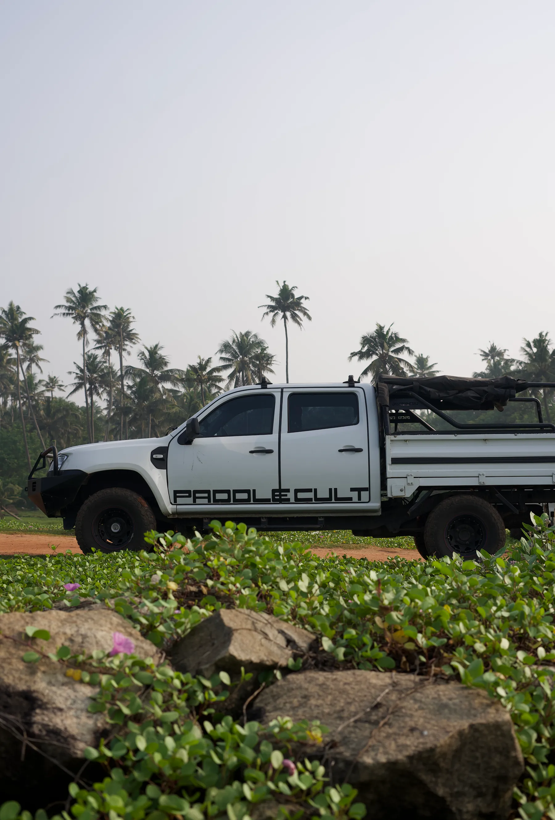 The Paddlecult surf truck in Varkala